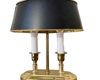 Lot 187   0 Bid(s)
Vintage French Style Bouillette Brass Lamp