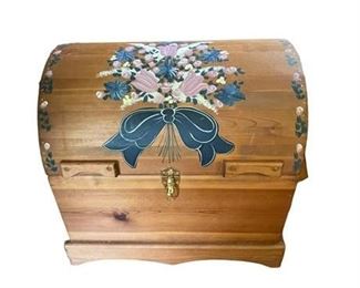 Lot 199   0 Bid(s)
Vintage Handmade Wood Storage Chest