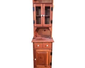 Lot 261   0 Bid(s)
Farmhouse Style Narrow Hutch