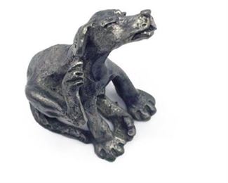 Lot 289   0 Bid(s)
Hudson Pewter Scratching Dog Figurine, by Philip Kraczkoski