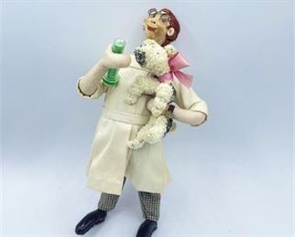 Lot 299   0 Bid(s)
Rare Vintage Spain Klumpe Roldan Veterinarian Doll