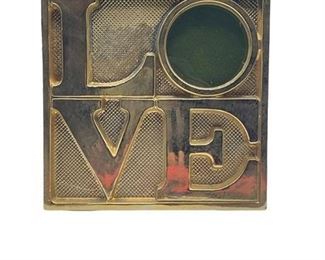 Lot 311   0 Bid(s)
Ted Arnold Pop Art "Love" Photo Frame
