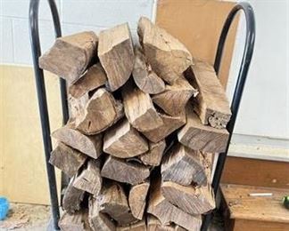 Lot 422   0 Bid(s)
Metal Wood Rack with Fire Wood