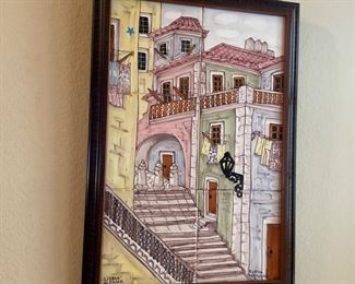 Tile art from Portugal 