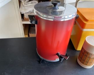 Vintage percolater coffee pot