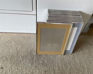 Chrome picture frames 