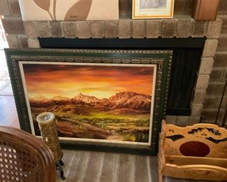 Desert landscape painting NOW 50