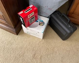 Humidifier, first aid kit