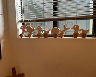 Handmade wood toys