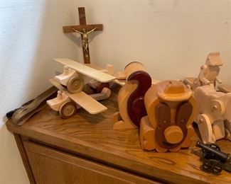 Handmade wood toys