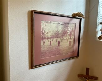 Cemetery print-unknown soldier?