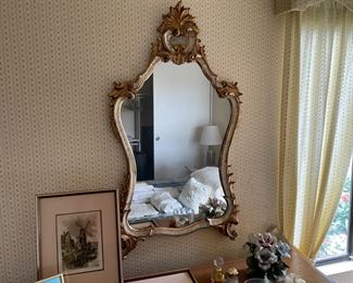 Ornate mirror