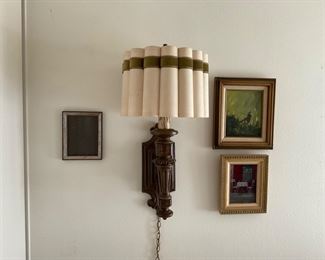 Wall lamp, part of pair