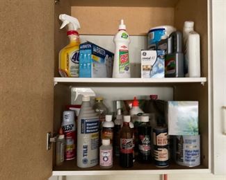 Cleaning supplies 