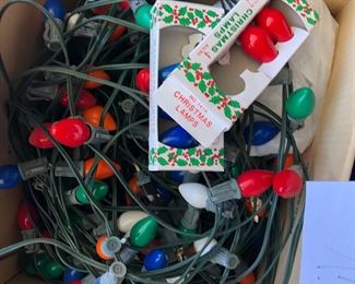 Vintage Xmas lights