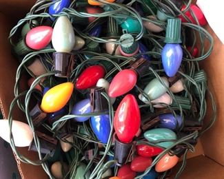 Vintage Xmas lights