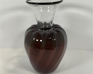 Hilltop Artist Signed Vase