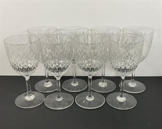 Baccarat " Paris Cut"  Water Goblets