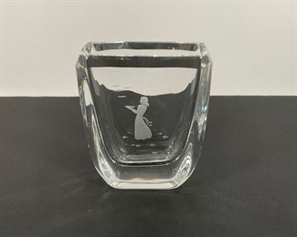 Edenfalk Skruf Art Glass Vase