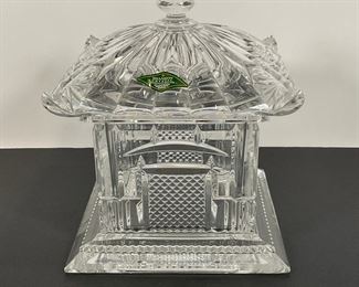 Shannon Crystal - Crystal Pagoda Candy Dish