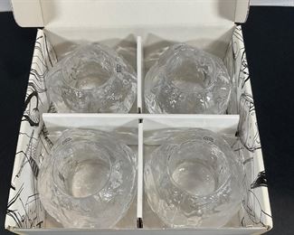 Kosta Boda Snoball Votives