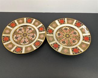 Royal Crown Derby "Old Imari" Plates