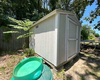 Tuff Shed building - you must move