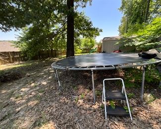 Trampoline & stool