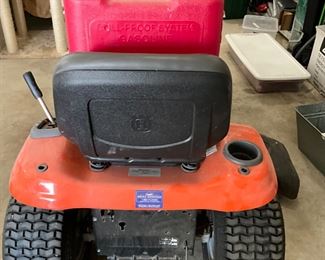 Garage - Husqvarna riding mower