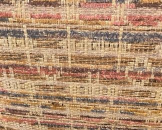 Textured fabric of chairs