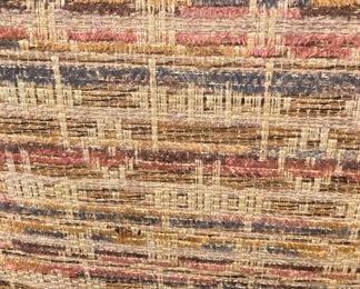 Textured fabric of chairs