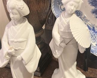 Asian lady figurines