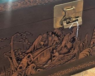 Asian style carvings