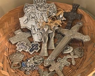Some of the many available crosses 