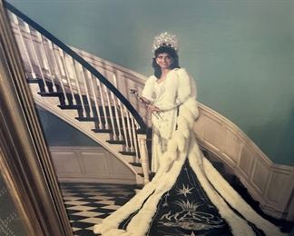 Framed 1985 Rose Festival Queen