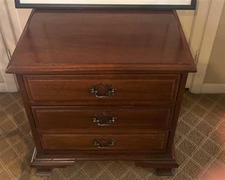 Small 3 drawer side table