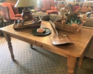 Rustic wooden table/desk