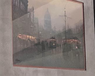 More G. Harvey framed and matted art