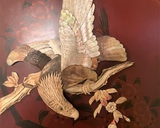 Carved eagle - wall art