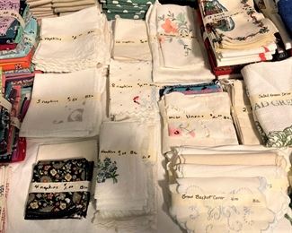 Vintage linens