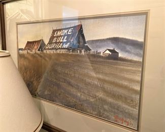 Watercolor by the late Tylerite A.C. Gentry