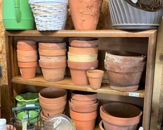 Terra cotta pots