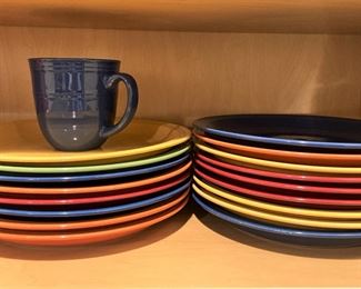 Colorful Mainstays stoneware