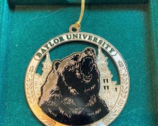 2016 Baylor Christmas ornament