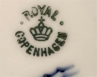 Royal Copenhagen plates