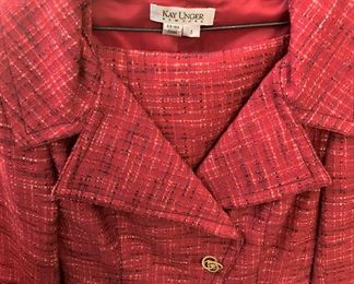 Kay Unger suit