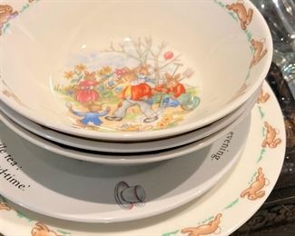 Royal Doulton "Bunnykins" bone china