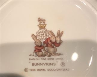 Royal Doulton "Bunnykins" bone china