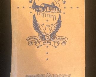 VERY old Ration Book 