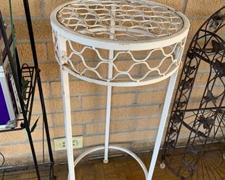 Wrought iron table 